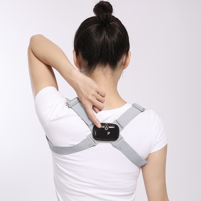 Đai Chống Gù Lưng Rung Cảm Biến Điện Tử Thông Minh Nhật Bản loại cao cấp Pose Mẫu Mới 2022