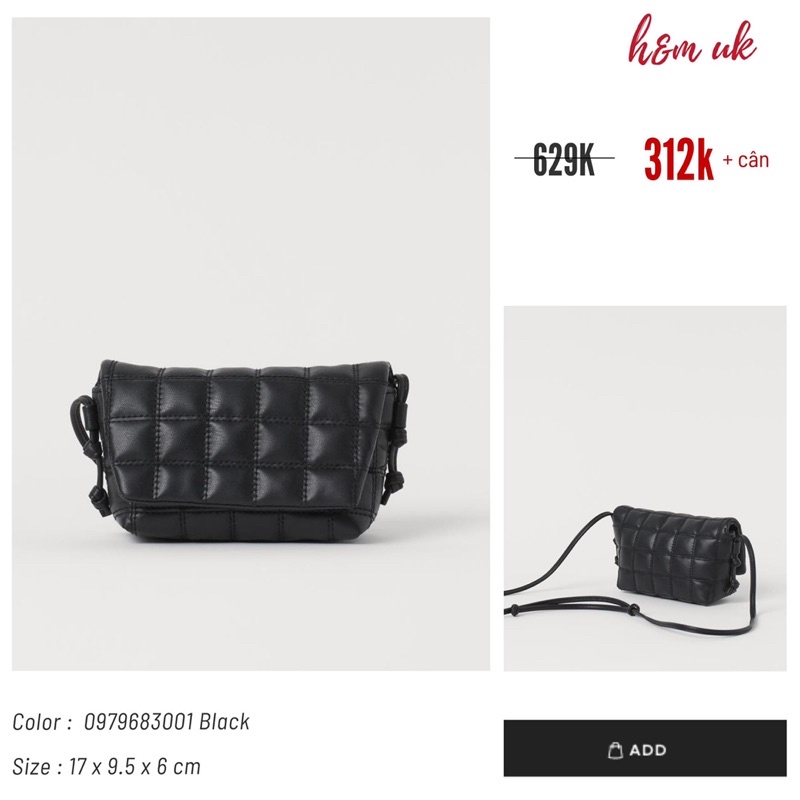 Túi Hm nữ vợt Sale
