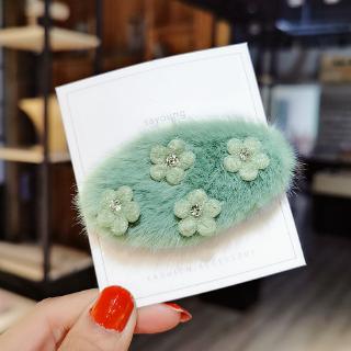 Kẹp tóc hoa dễ thương phong cách Hàn Nhật