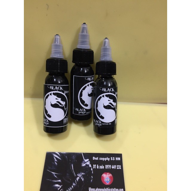 Mực xăm siêu đen Black Dragon 30ml