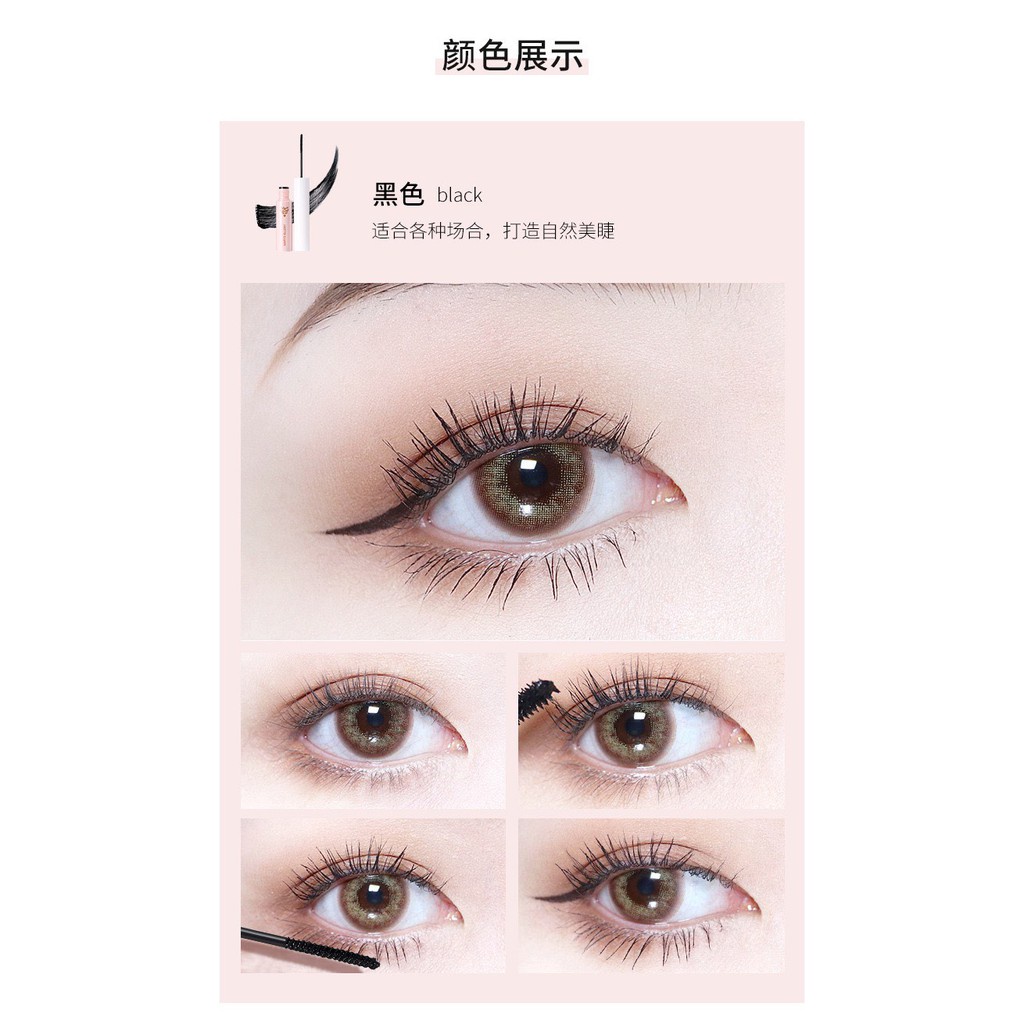 Mascara Lameila Siêu Vi 3D Lash Long Wearing Formula Flaring Slender nội địa