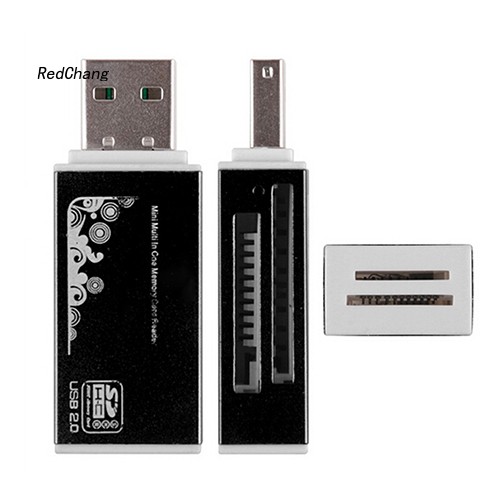 Đầu Đọc Thẻ Nhớ Micro Sd Sdhc Tf M2 Mmc Ms Pro Duo Cổng Usb 2.0