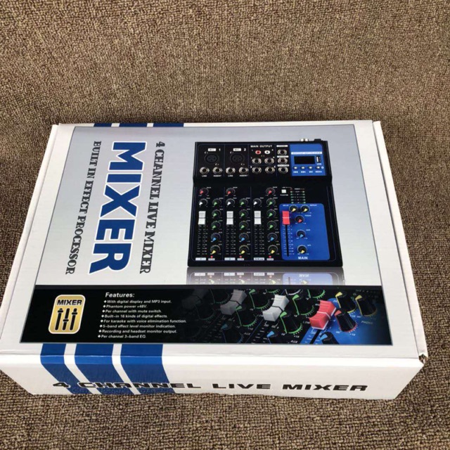 Bàn Mixer yamaha F4 có Bluetooth