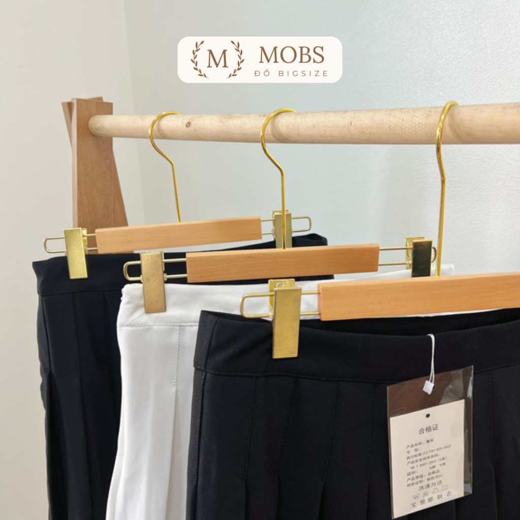 Chân Váy Xếp Ly Bigsize MOBS Dáng Ngắn tennis Có Quần Chống Lộ