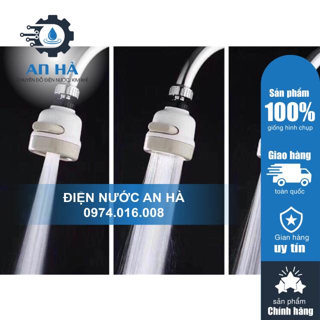 Đầu vòi rửa tăng áp 360 độ -2 chế độ nước