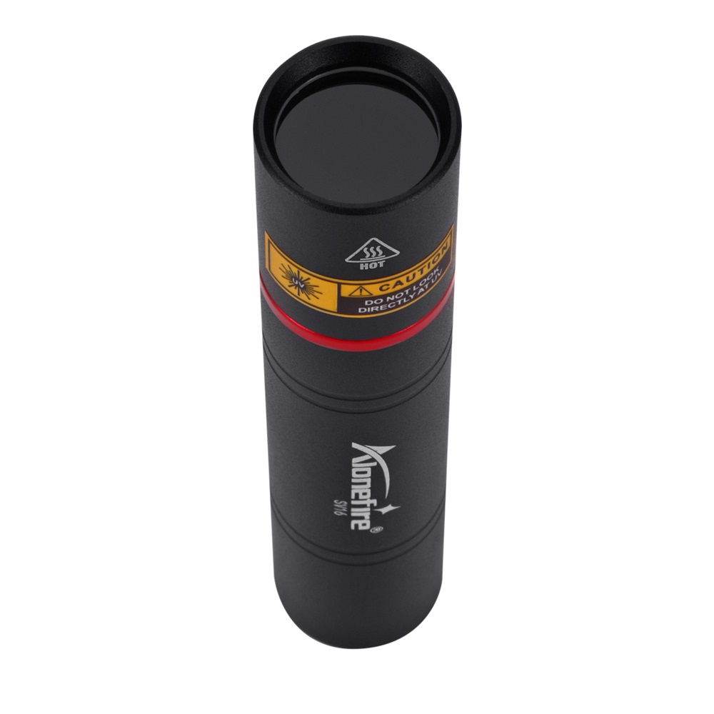 Đèn pin AloneFire SV16 365NM 5W chiếu tia UV sạc lại bằng cáp USB tiện dụng