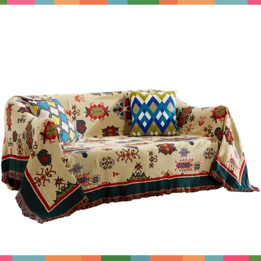 [Hàng loại A] Khăn phủ sofa 2 mặt cao cấp chất lượng cao
