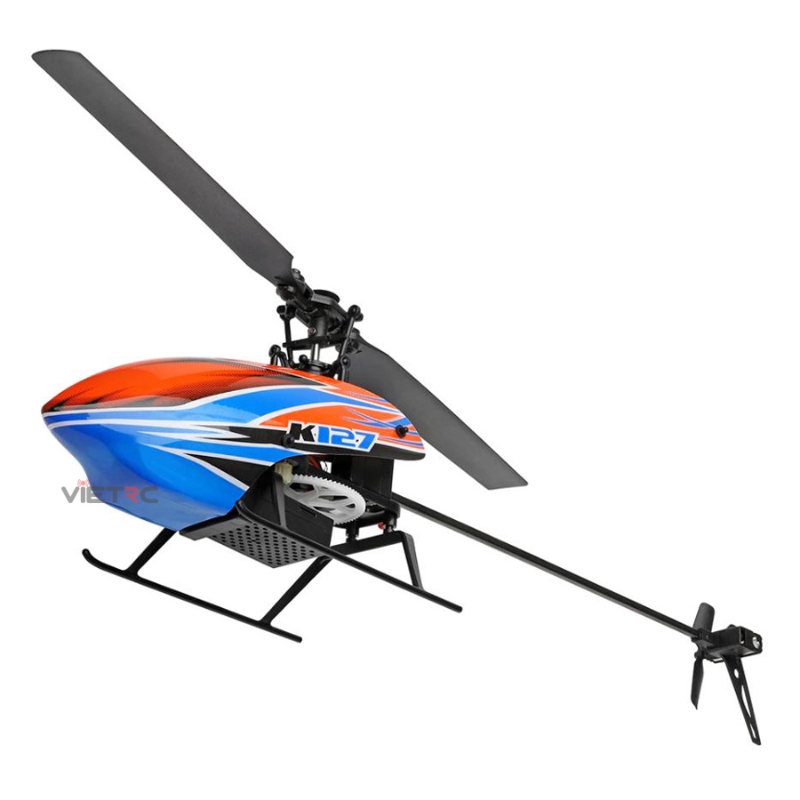Máy bay trực thăng flybarless tự giữ độ cao điều khiển từ xa XK K127