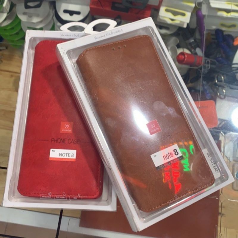 Bao da dạng ví SAMSUNG NOTE 8 / NOTE 9 hiệu XUNDD chính hãng