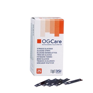 Que thử tiểu đường OGCARE hộp 25 que - Chính hãng