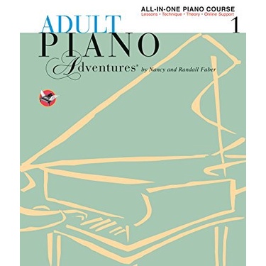 Giáo trình học Piano Adult Adventures All in One Lesson Book 1