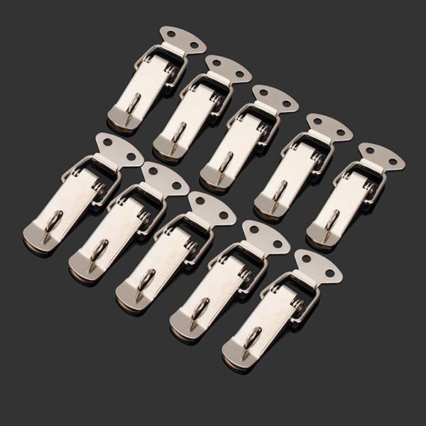 10 pcs Boxes Case Closure Hasp  Button Nose  Box Toggle Latch  Duck Mouth Buckle
