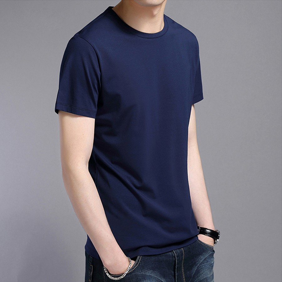 Áo Thun Andromeda Màu Xanh Đen Unisex Vải Dày Đẹp