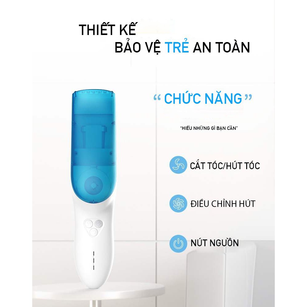 Tăng Đơ Cắt Tóc Cho Bé  ❤️Tăng đơ cắt tóc ❤️Tông đơ cắt tóc trẻ em Hair Clipper cao cấp 2 chế độ