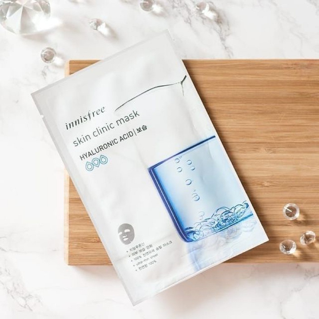 Innisfree (20ml) Mặt nạ tơ siêu mịn giúp bổ sung độ ẩm sâu cho da.
