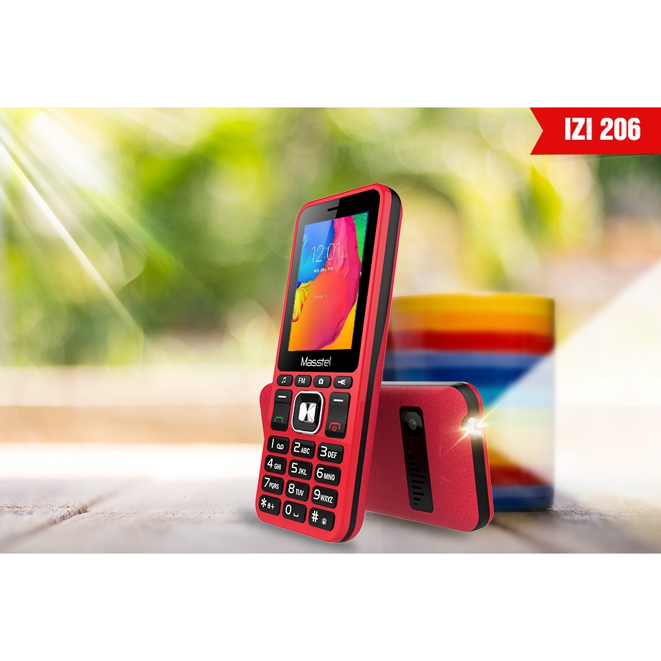 Điện thoại Phổ Thông masstel izi 206,220, izi 280 chữ to, pin khoẻ -mới chính hãng bảo hành 12 tháng | BigBuy360 - bigbuy360.vn