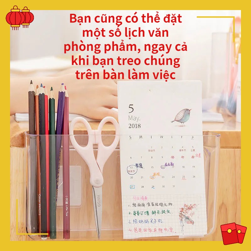 tủ túi đựng văn phòng phẩmTúi lưu trữ min imỹ hộp đồ Túi lưu trữ treo tường