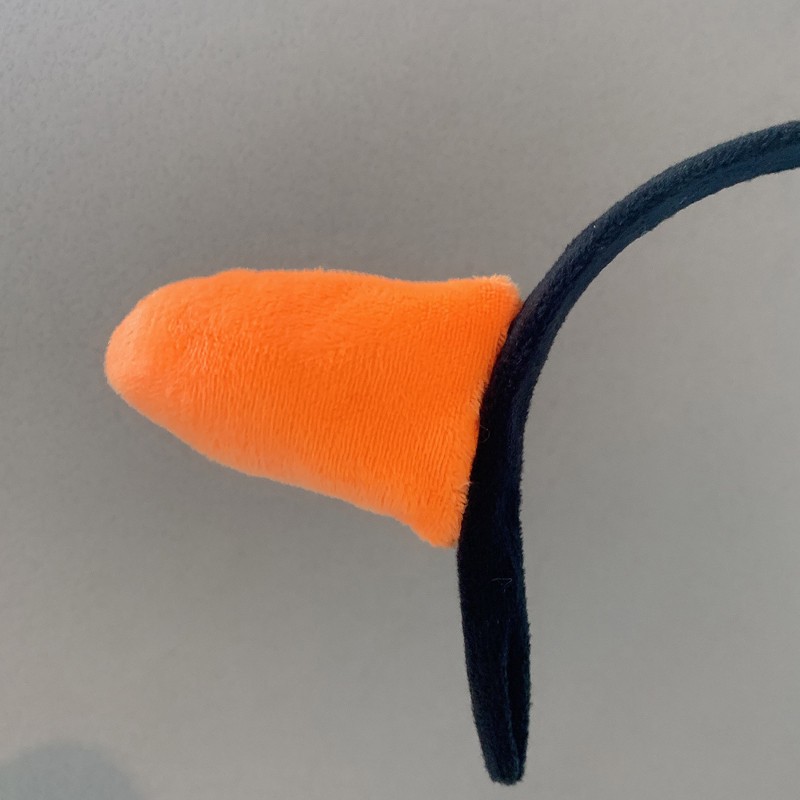 Băng Đô Cài Tóc Hình Củ Cà Rốt Dễ Thương