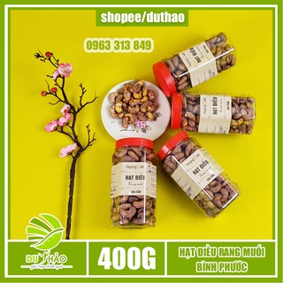 Hạt điều rang muối vỏ lụa Bình Phước 400