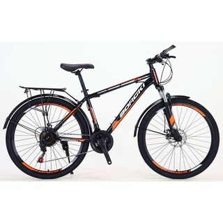 Xe đạp thể thao Borgki 24inch và 26inch.Giá rẻ tặng kèm đèn báo hiệu và bộ gọng bình nước.