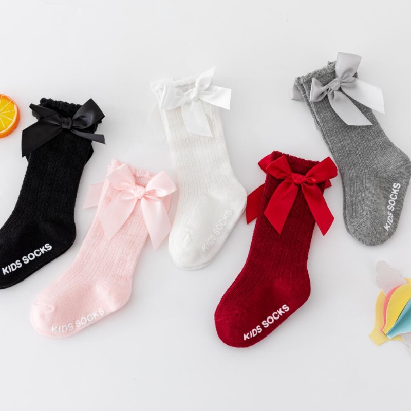 Vớ cotton Chống Trượt Màu Sắc Xinh Xắn Cho Bé Gái