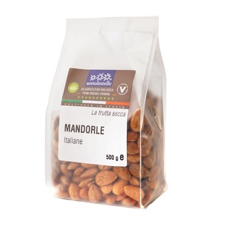 Hạt hạnh nhân hữu cơ sottolestelle - 500g