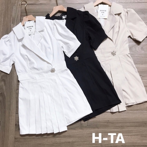 set vest jumpsuit giả váy ulzzang kiểu hàn quốc