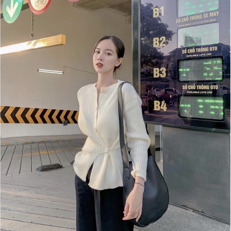 ÁO LEN CÚC VẠT CHÉO | BigBuy360 - bigbuy360.vn