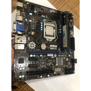 Combo main msi b85m-e45 chip g3450 ram 2g đã test kĩ