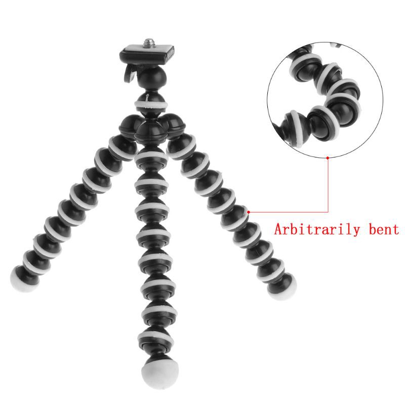 CRE  Mini Flexible Octopus Tripod Holder Stand For Digital Camera Canon Nikon Sony