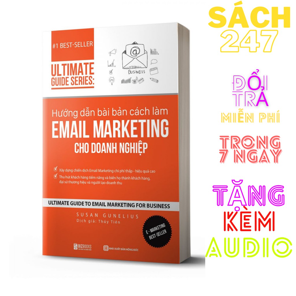 Sách - Hướng Dẫn Bài Bản Cách Làm Email Marketing Cho Doanh Nghiệp