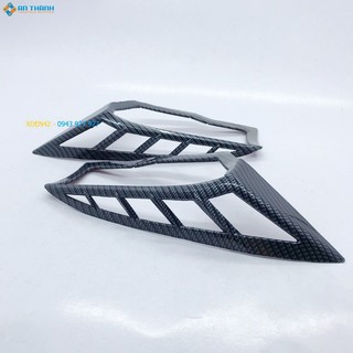 Viền đèn pha Airblade 2016-2019 sơn carbon.