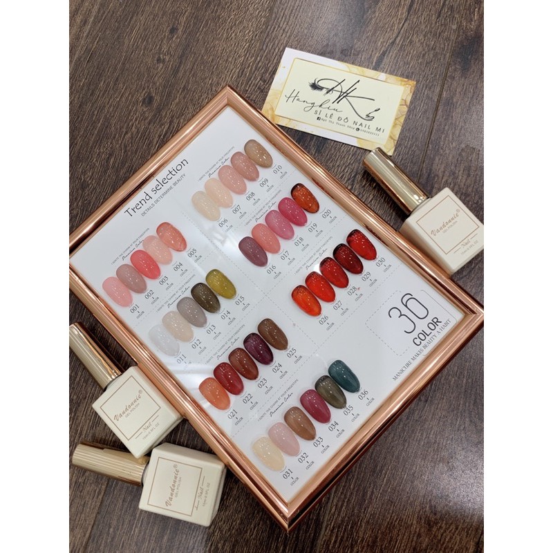 SET THẠCH 36 MÀU KÈM BẢNG