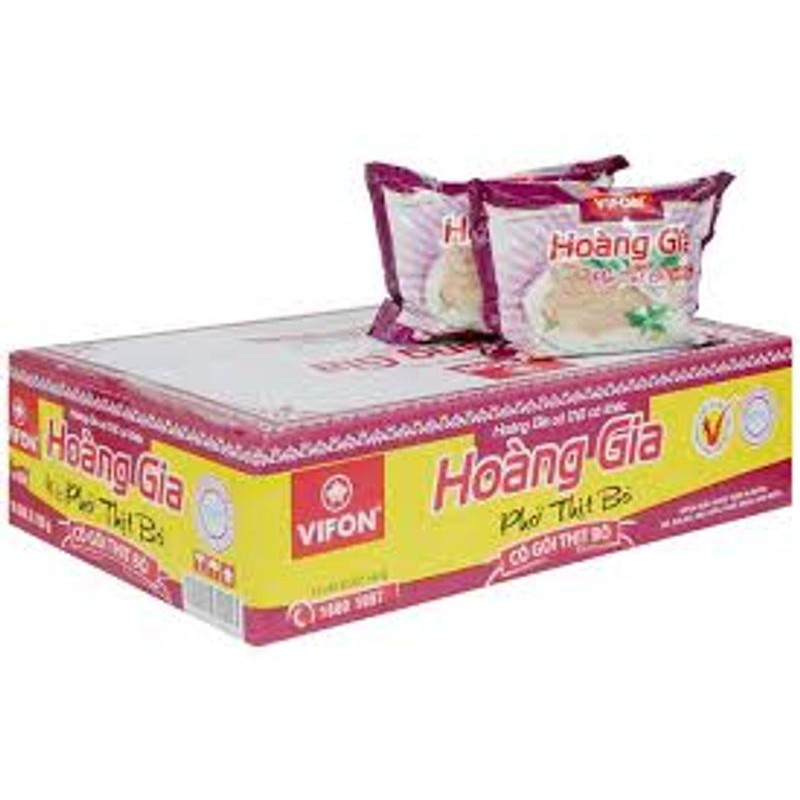 Phở ăn liền Hoàng gia Vifon (thùng 18 gói x 120g)