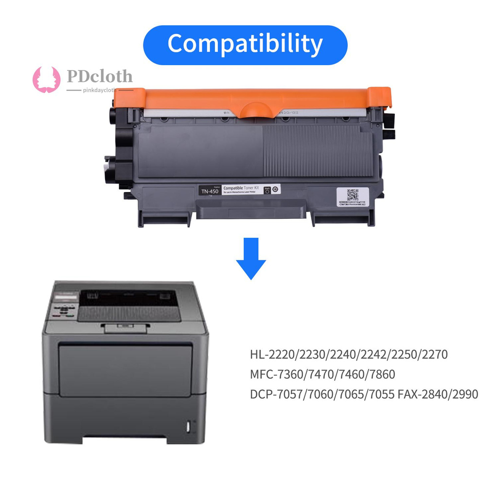 Aibecy Compatible Toner Cartridge Replacement Compatible with Brother HL-2220/2230/2240/2242/2250/2270,MFC-7360/7470/7460/7860,DCP-7057/7060/7065/7055 FAX-2840/2990(Black, 1-Pack)