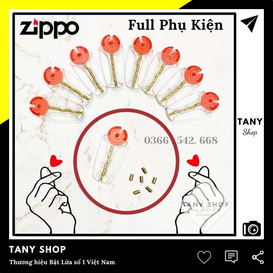Đá Zippo Chính hãng - Đá Lửa dành cho Zippo - TANY SHOP PKDL