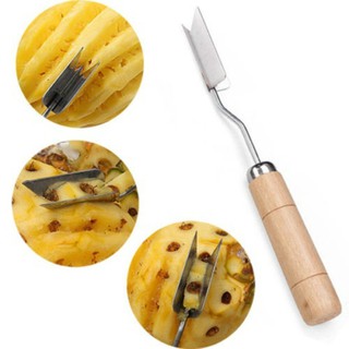Dứa Corer Peeler Slicer Dao Tẩy Mắt Kẹp Cắt Trái Cây Dụng Cụ Nhà Bếp