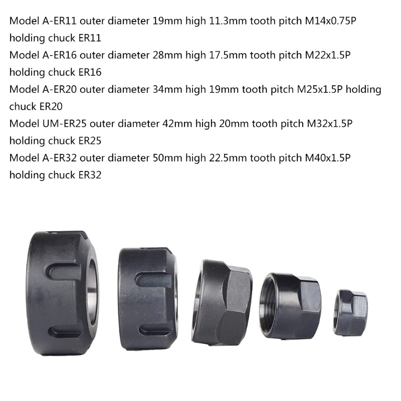 Đầu Chuyển Đổi ER11 ER16 ER20 ER25 ER32 Cho Máy Tiện