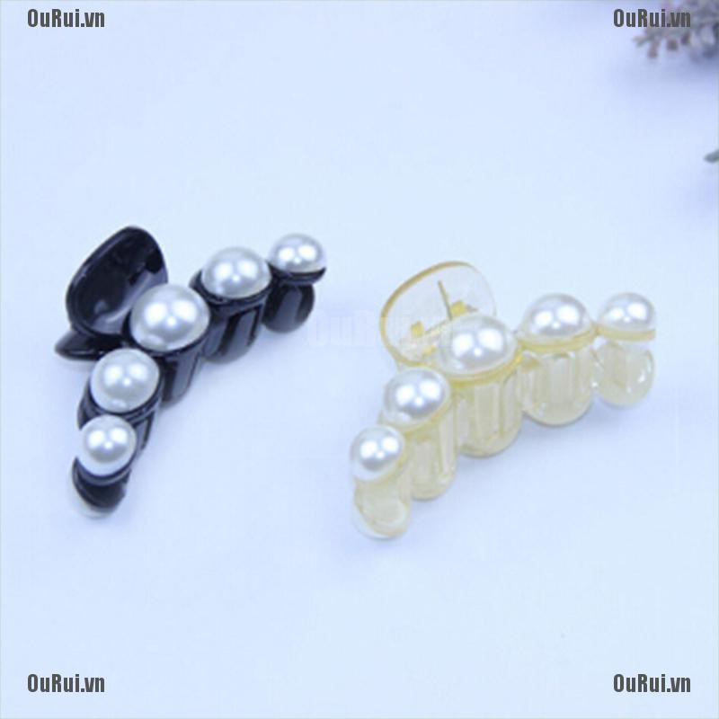 Kẹp Tóc Giả Đính Ngọc Trai Thanh Lịch Dành Cho Nữ