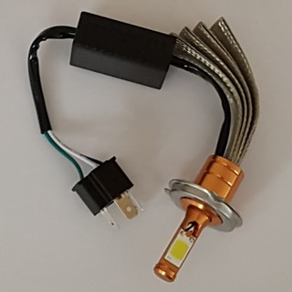 đèn pha led 2 tia cắm thẳng H4