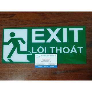 Bảng exit-lối thoát-hình tự chụp