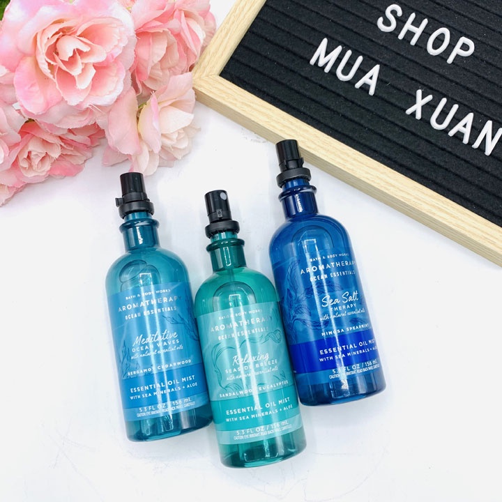 Xịt thơm Bath & Body Works Aromatherapy - Nhiều mùi, 156ml