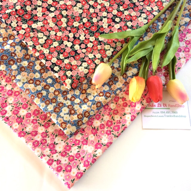 V151🌸 VẢI TWILL HOẠ TIẾT NHẬT BẢN MAY ĐỒ CHO TRẺ EM, DOLL, OBITSU, DIY, DECOR, HANDMADE, QUILTING, SCRUNCHIES