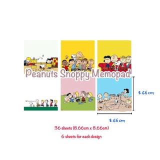 🥜Peanut Snoppy Memopad🥜