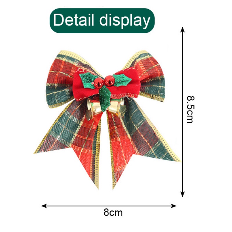 Chuông Treo Trang Trí Cây Thông Noel Bằng Sợi Polyester