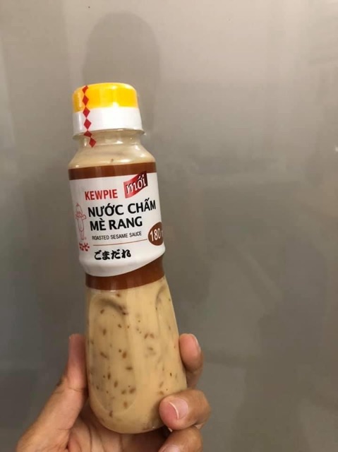 Nước chấm mè rang kewpie chai 180ml - nước sốt mè rang