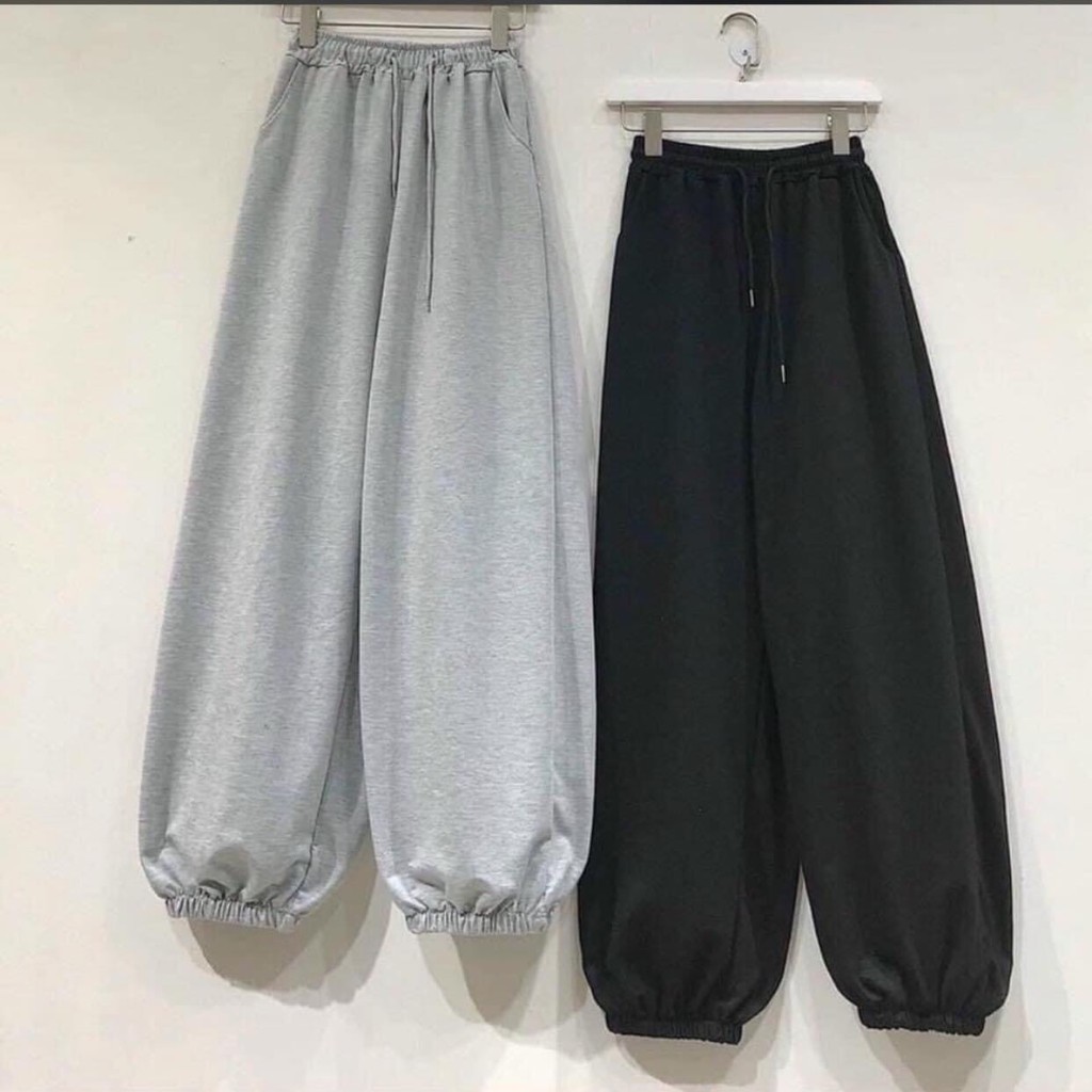 [Mã FAMAYWA giảm 10K đơn 50K] Quần Jogger Nữ Dài Ống Rộng Có Bo SIMPLE Ulzzang OBIKING | BigBuy360 - bigbuy360.vn