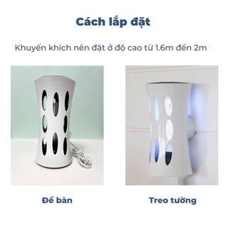 Đèn bắt muỗi diệt côn trùng DS-DU8G