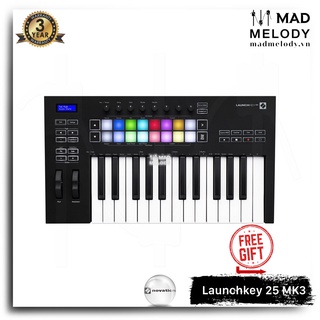 Novation Launchkey 25 MK3 USB MIDI Controller [đàn soạn nhạc 25 phím Launchkey thế hệ 3 mới nhất, NEW - chính hãng]