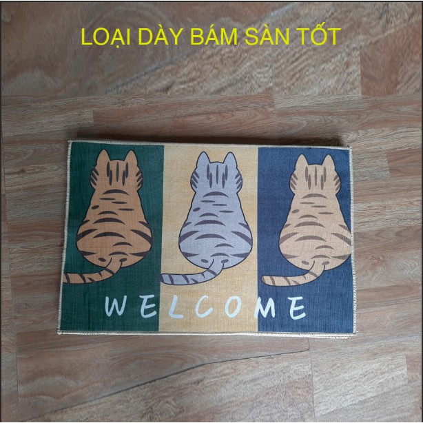 [FREESHIP ❤️ ] THẢM CHÙI CHÂN 3D SIÊU THẤM BÁM SÀN CỰC TỐT LOẠI DÀY